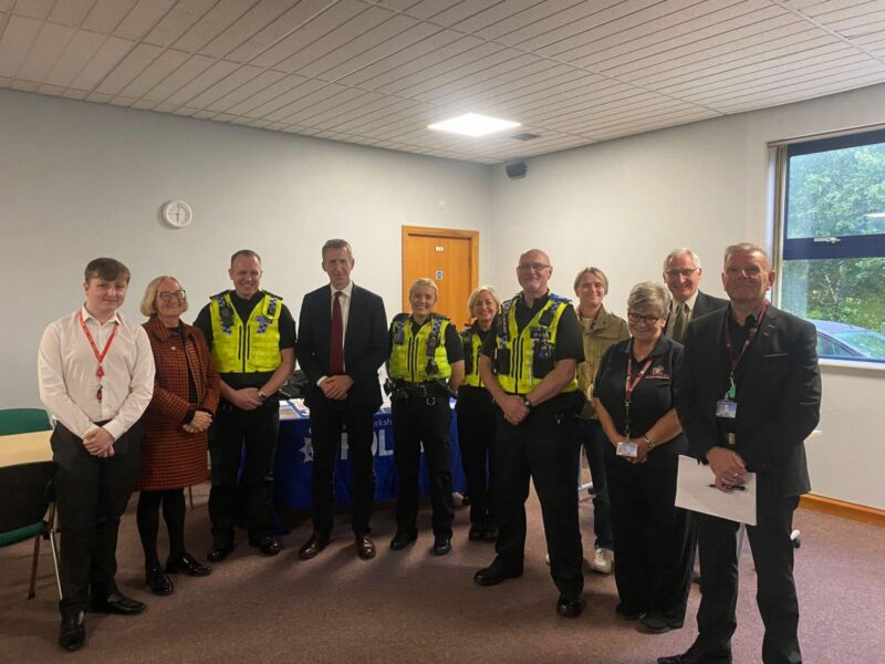 Thank you to all those who gave up their time to meet with residents.